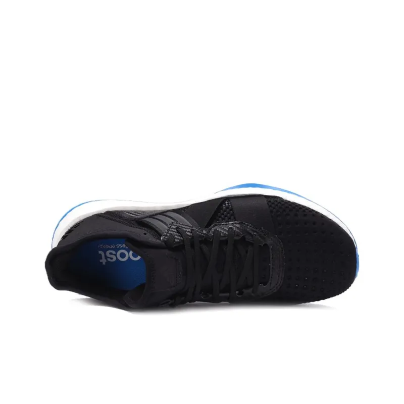 Adidas Pure Boost Zg Trainer Core Black Shock Blue-3