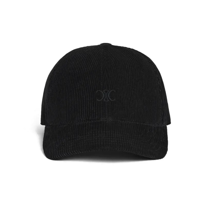 CELINE Baseball Cap In Corduroy-1