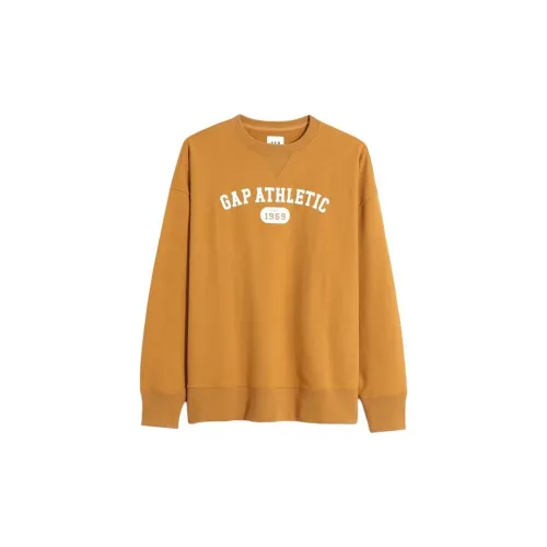 GAP Sweatshirts Men Gold