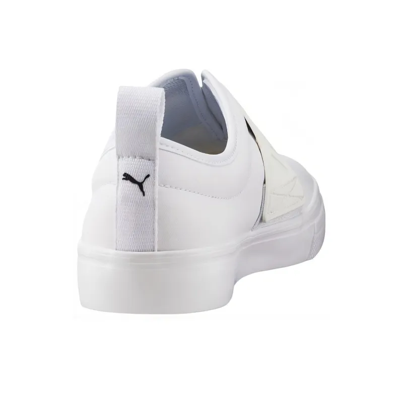 PUMA El Rey Fun Anti-Slip Wear-Resistant Low-Top Casual Skateboard Shoes Men's White-2