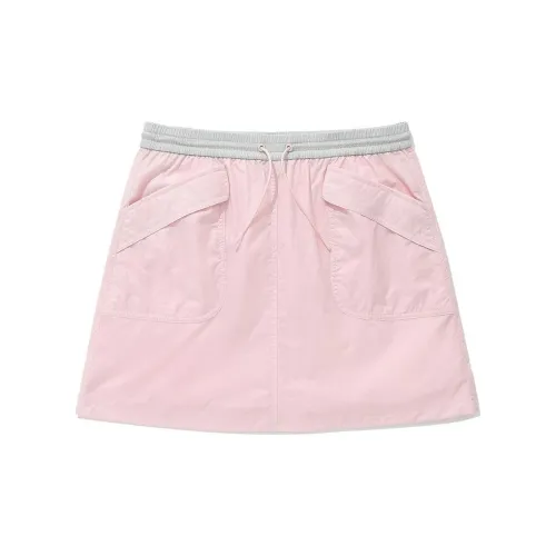 COVERNAT Casual Short Skirts Women's Light Pink