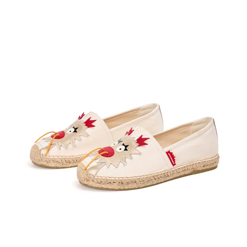 Joy&Mario Espadrilles Women's Black/Red/Beige/Yellow-16