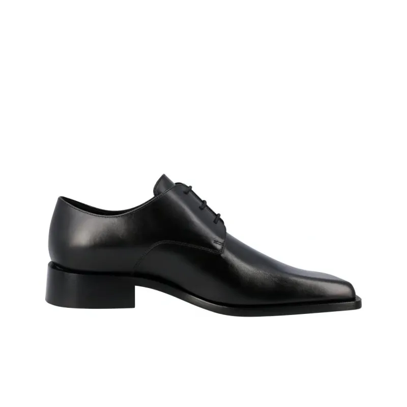 Balenciaga Work Derby Shoes 'Black'-1