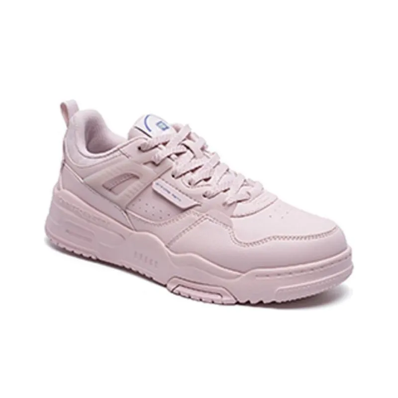 XTEP A New Generation Lightweight And Breathable Low Top Skateboard Shoes Women's Pink-2