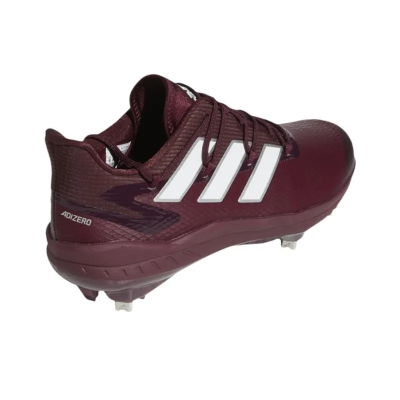Adidas Adizero Afterburner 8 Cushioning, Wear Resistant Low Top Training Shoes Men's Dark Red-2