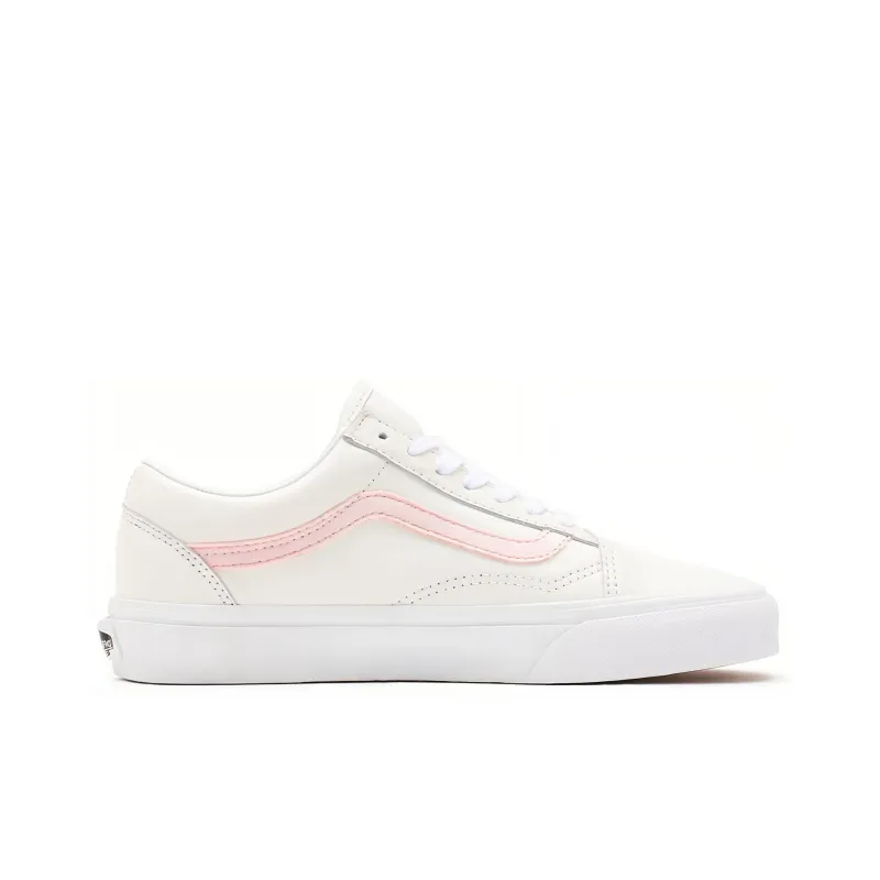 Old Skool Vans 'Velvet Sidestripe White Powder Pink'-1