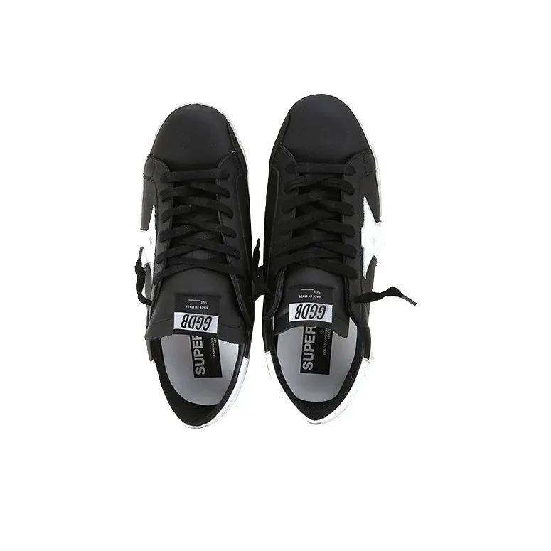 Golden Goose Super Star Stylish Skateboarding Shoes Men's Black-3