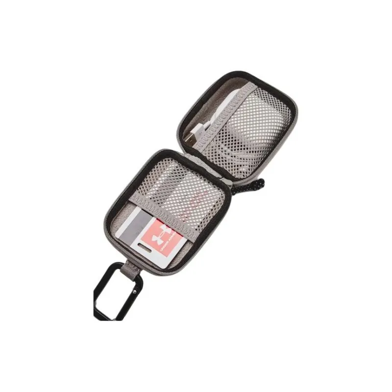Under Armour Polyester Bag Charm Coin Purse Mini Unisex Solder & Black-2