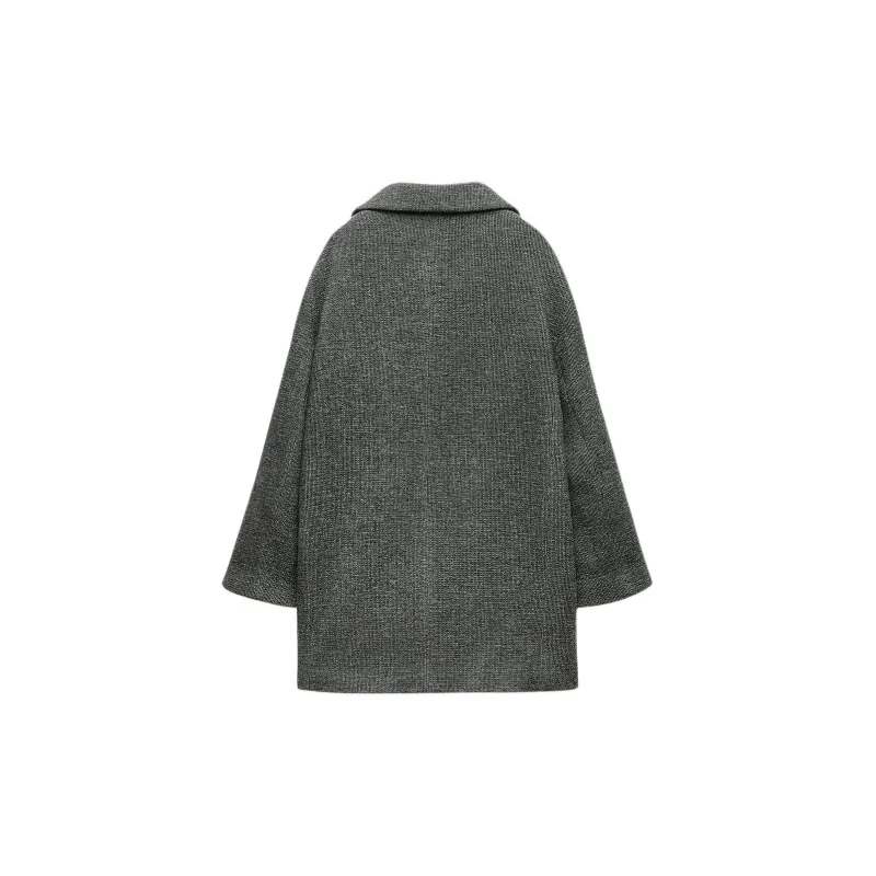 ZARA Coats Women's Dark Gray-1