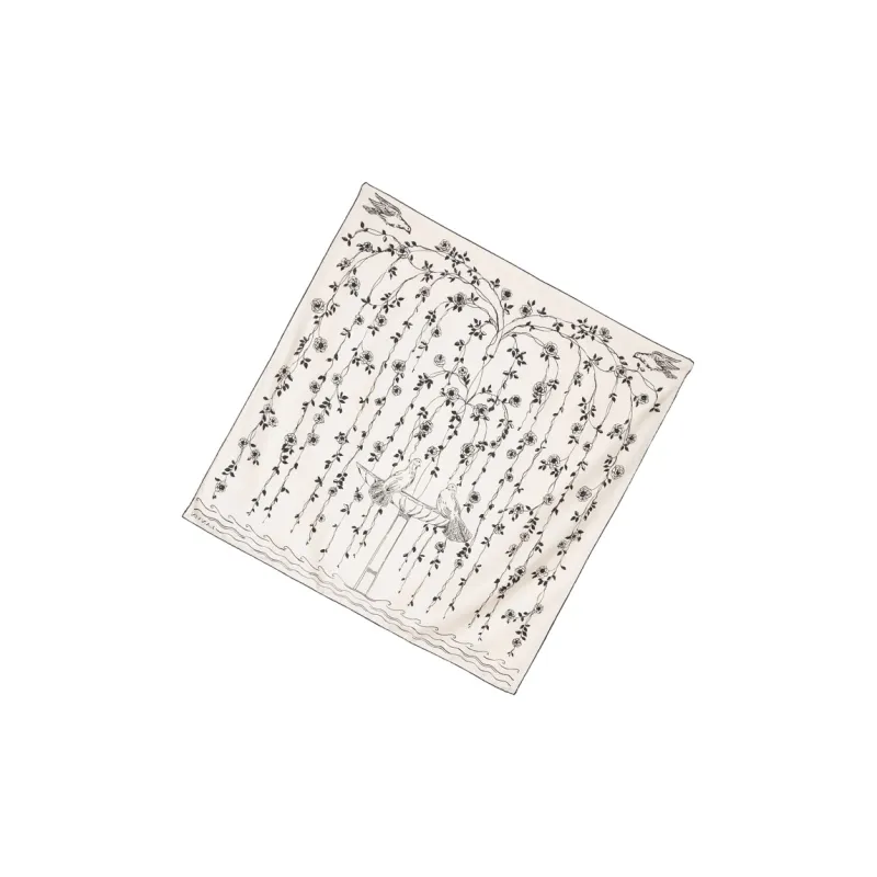 Lanvin Printed Silk Scarf-2