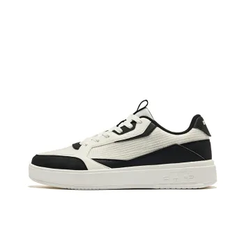 Erke Semi Summer 2.0 Slip Resistant Cushioning Abrasion Resistant Low Top Skateboard Shoes Men's White Black
