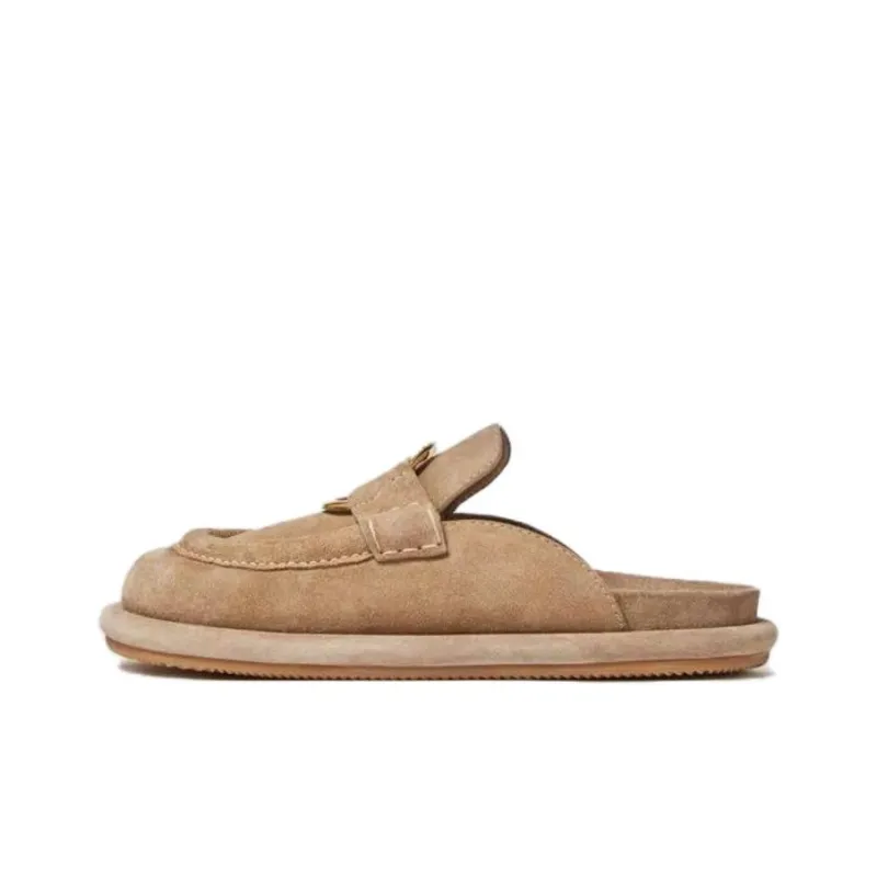 Moncler Bell Suede Mules-0
