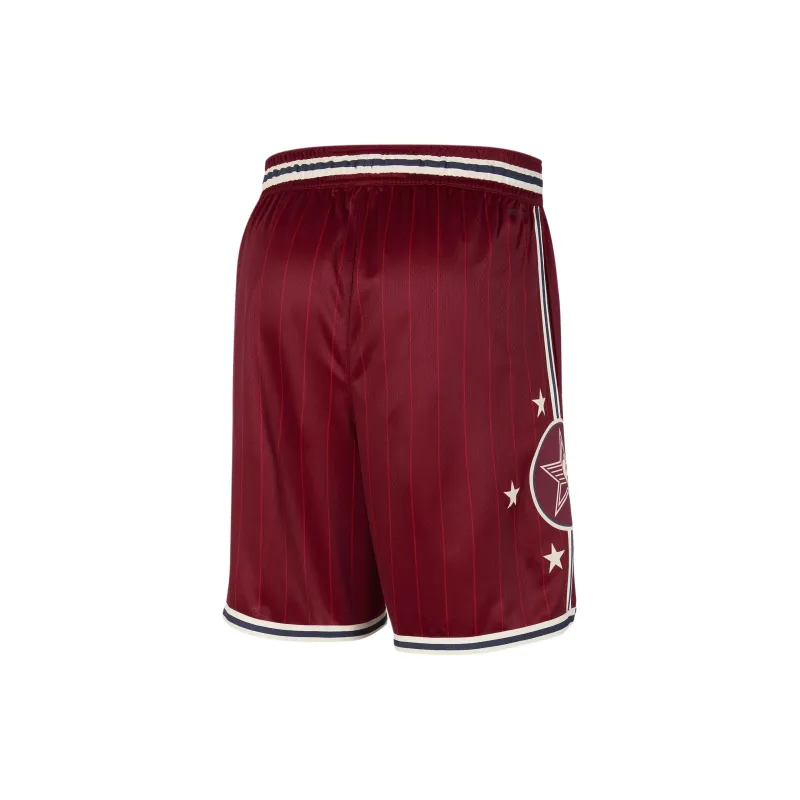 Nike Basketball Shorts SW Fan Edition Men's Dark Red-2