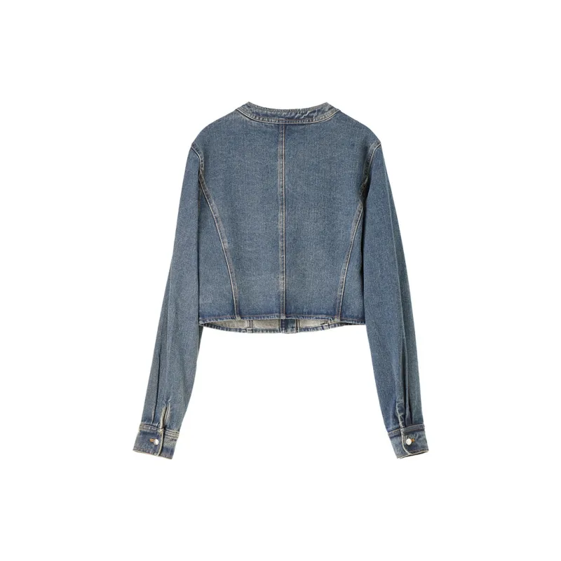 SENTUBILA Denim Jackets Women's Morocco Blue-1