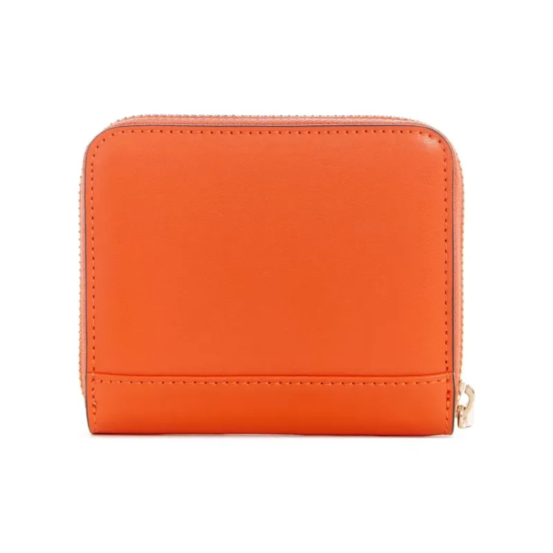 GUESS Artificial Leather Wallet Small Size Women's Orange-1