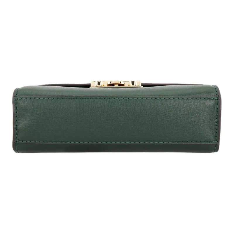 MICHAEL KORS Rose Cow Leather Crossbody Bag Small Size Women's Green-4