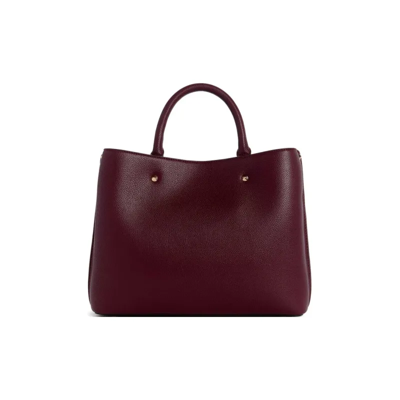 GUESS Litchi Grain Artificial Leather Shoulder Bag Crossbody Bag Handbag Women's Purple-2