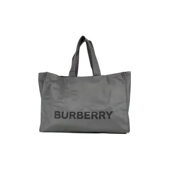 Burberry Nylon Tote Bag Grey