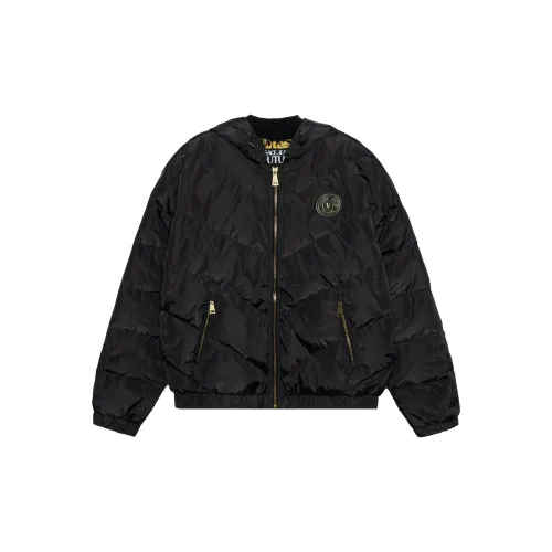 VERSACE JEANS COUTURE Down Jackets Men Black