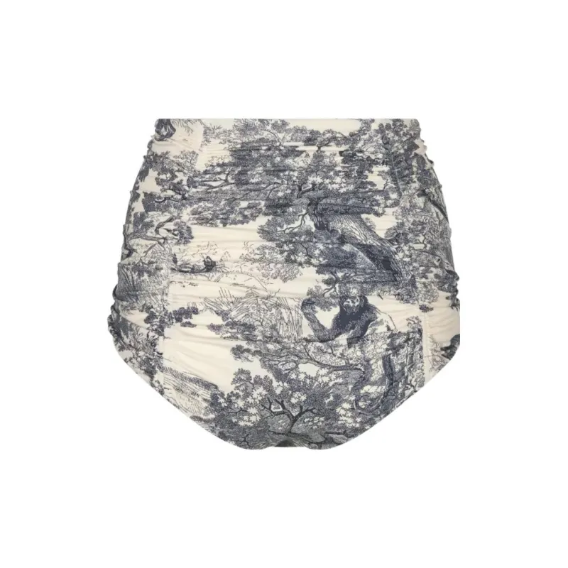 DIOR Swimming Shorts Women's Blue-1