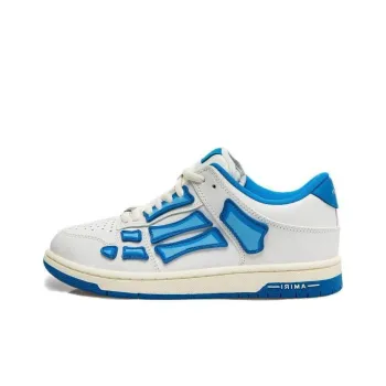 AMIRI Skel Top Low 'White Air Blue'