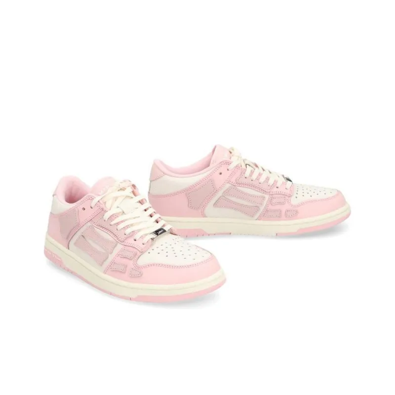 AMIRI Women's Skel Top Low 'Pink White'-2