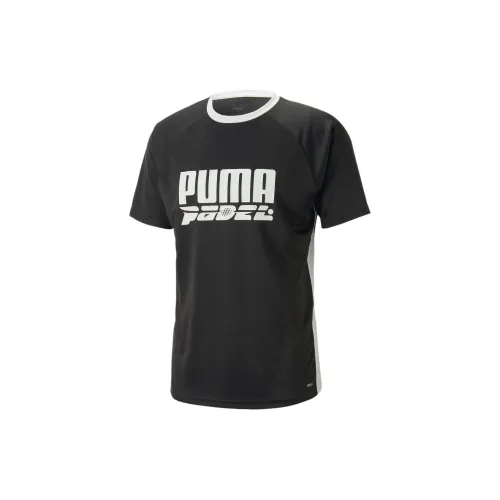 PUMA TeamLIGA Padel T-Shirts Men Black