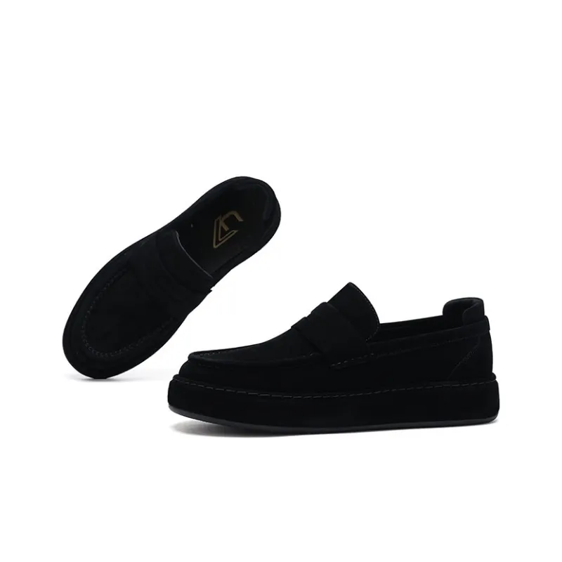 U7 Loafers Men Black-2