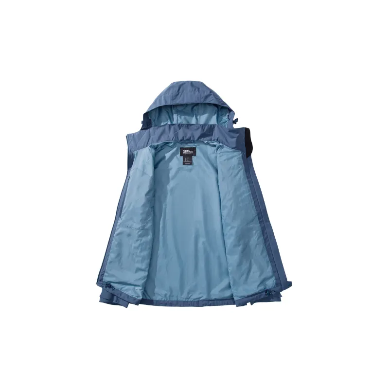 Jack Wolfskin Water-Resistant Windproof Breathable Windbreaker Jacket Men's-1