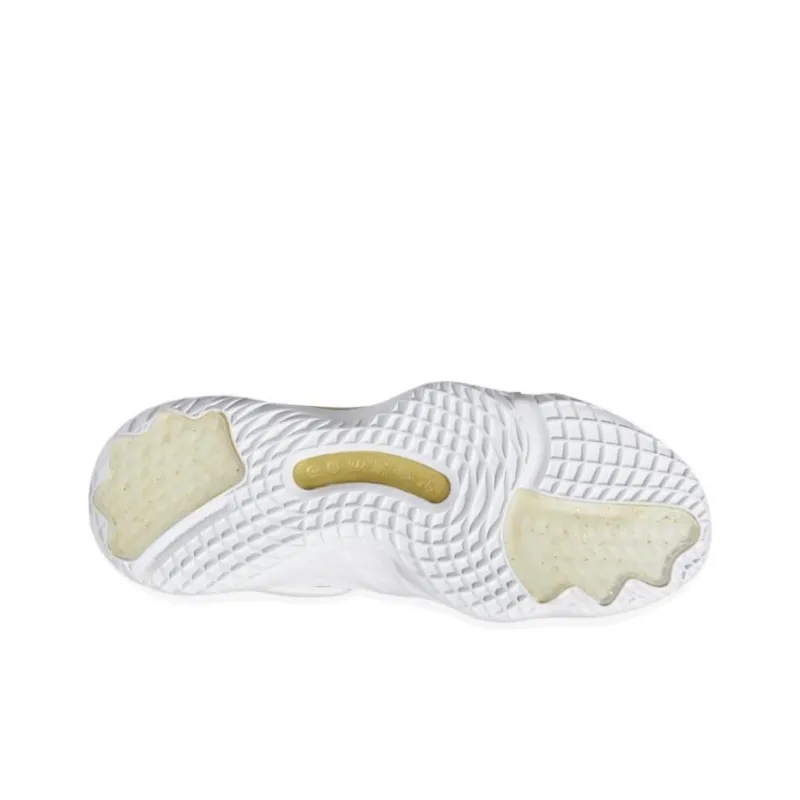 Adidas D.O.N. Issue #3 Cushioning Wear Resistant Low Top Basketball Shoes Men's White Gold-4