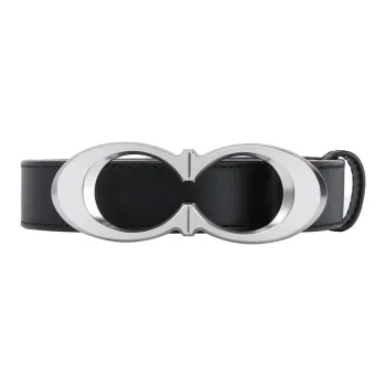 COACH Calfskin Leather Belts Unisex Width  2.5cm