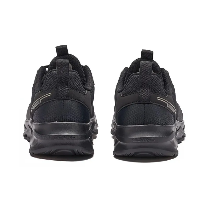 361° Anti Slip Wear Resistant Low Top Sports Casual Shoes Men's Black Gray-3