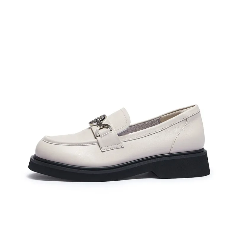 CAMEL Loafers Women's Black/Beige-6