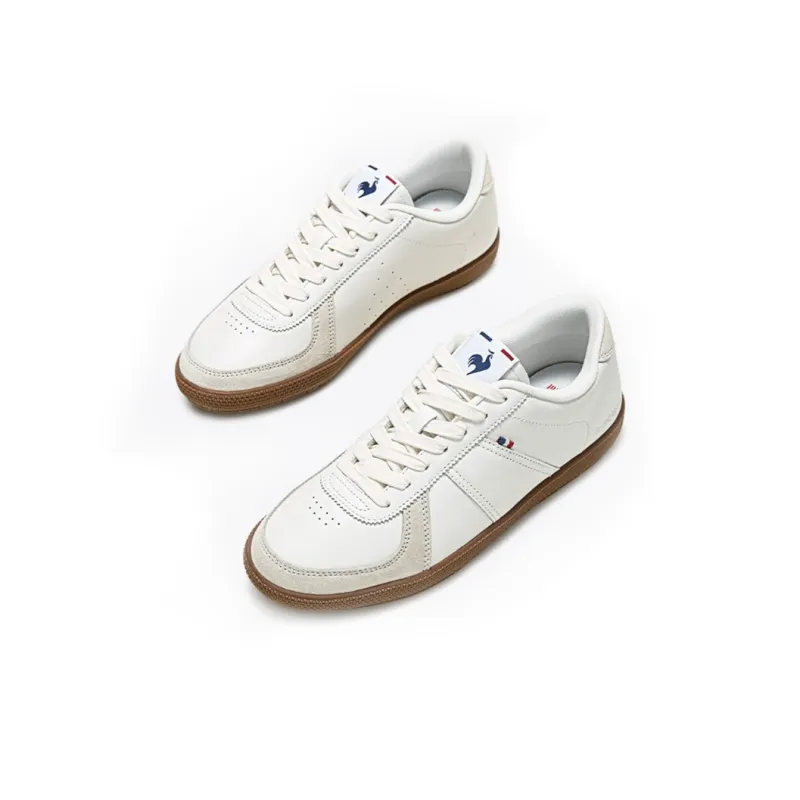 Le Coq Sportif Coverage Slip Resistant Cushioning Skateboard Shoes Unisex White-1
