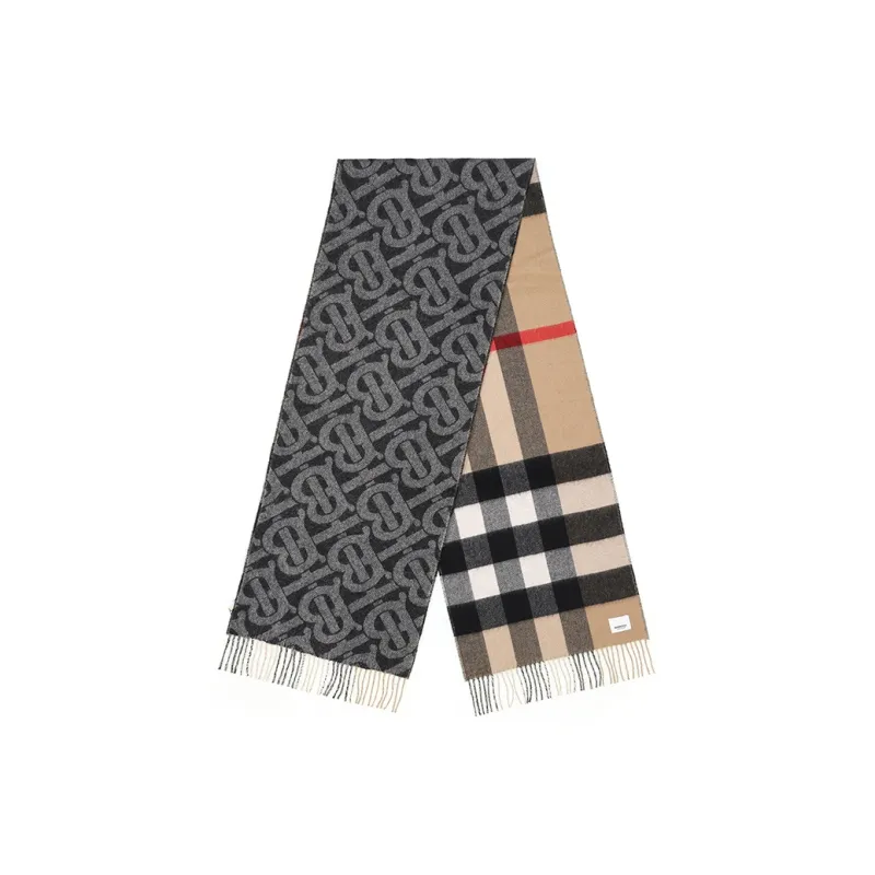 Burberry Cashmere Scarves Unisex-1