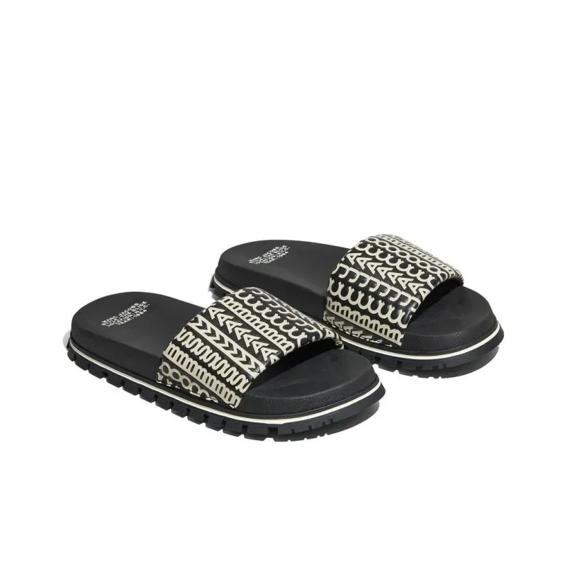 MARC JACOBS Monogram Printed Slip-On Slides Women's-3