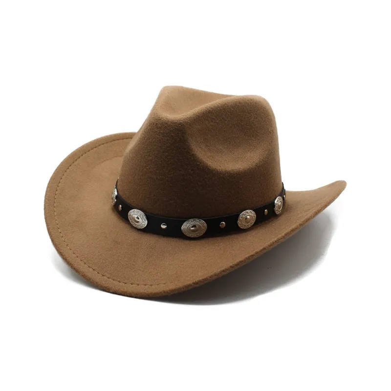 VIVIWELL Woolen Top Hats Unisex-5