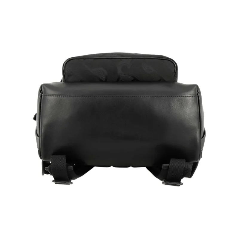 Burberry Leather Backpack Men's Black-4