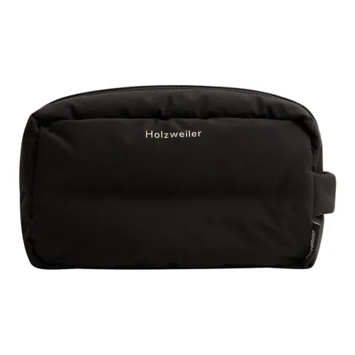 HOLZWEILER Recycled Polyester Clutch Small Size Unisex Black