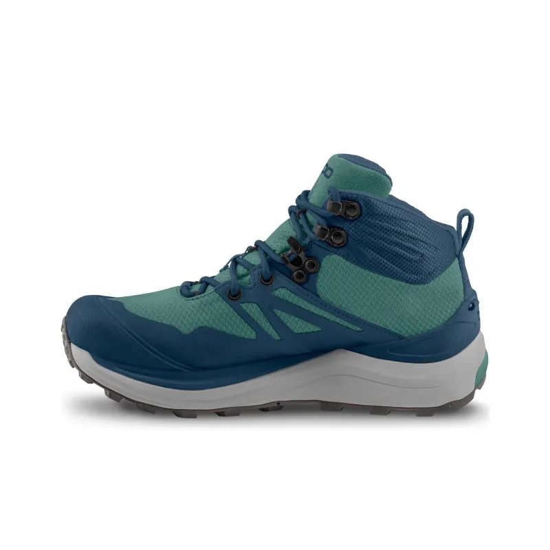 Topo Athletic Anti-Slip Wear-Resistant Mid-Top Outdoor Shoes Women's Sea Blue-0