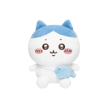 Chiikawa Hachiware Travel Outing Crossbody Bag Sitting Posture Faux Leather · Travel Bag Dolls Plush Doll