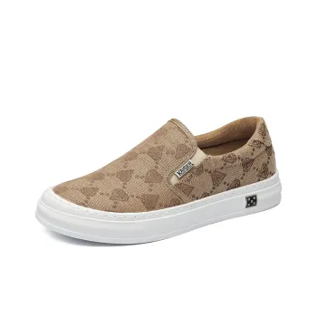 KAISER Low-Top Canvas Shoes Men's Beige