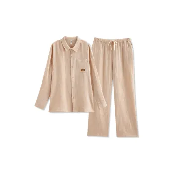 Peninsula City Pajama Set Men's Matte Champagne