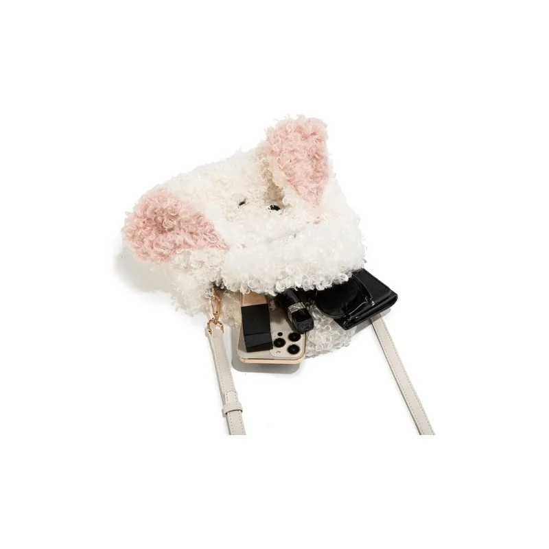 MACKJANICE Handbags Ecru & Pink-5