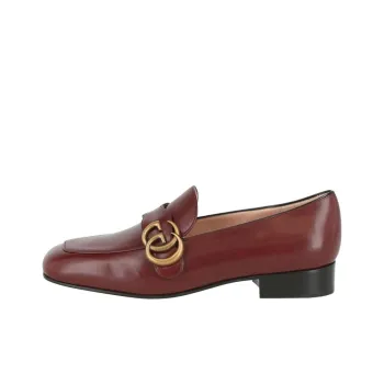 GUCCI Loafers Women's Burgundy