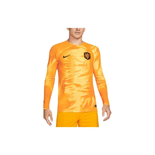 Nike Clothing Soccer Jerseys Men Yellow