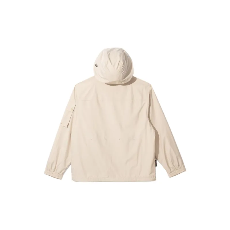 New Era SS24 Jackets Coats Men's Ivory-1
