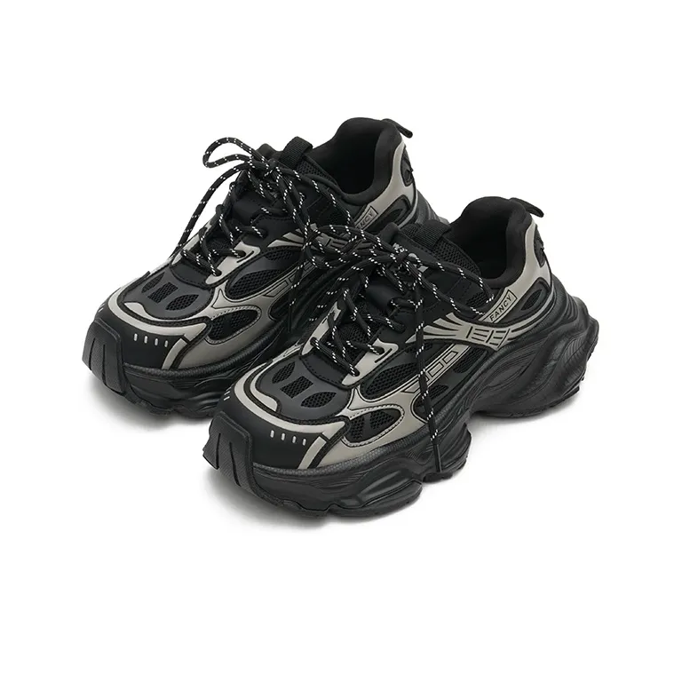 MASOOMAKE Height Increasing Chunky Sneakers Women's-16