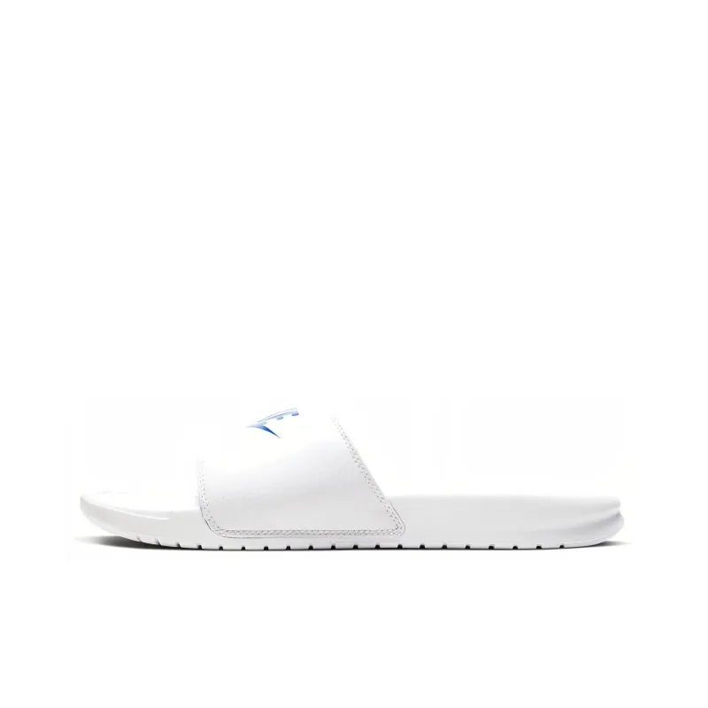 Nike Benassi Jdi White Varcity Royal White-0