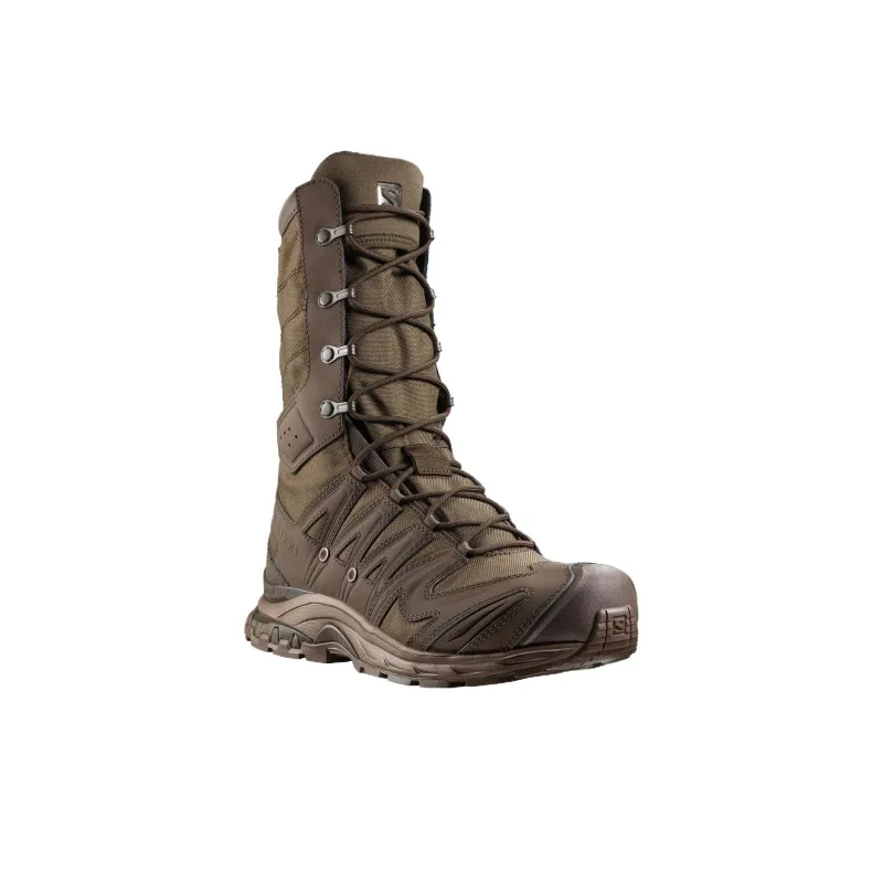 SALOMON XA FORCES Jungle Wear-Resistant High-Top Outdoor Shoes Unisex Earth Brown-2